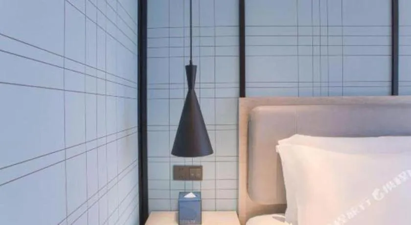 Bed in Echarm Hotel Nanning the MixC Dongmeng Business District