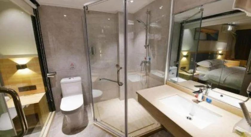 Bed in City Comfort Inn Qingyuan Longtang Light Rail Changlong