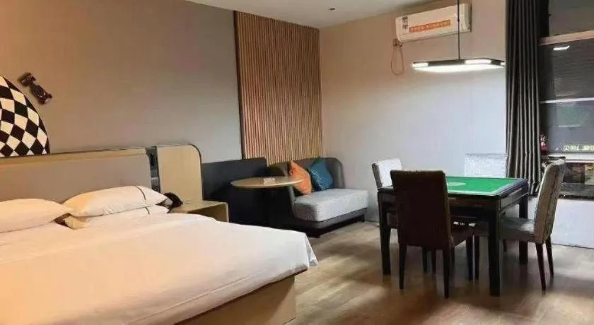 Bed in City Comfort Inn Qingyuan Longtang Light Rail Changlong