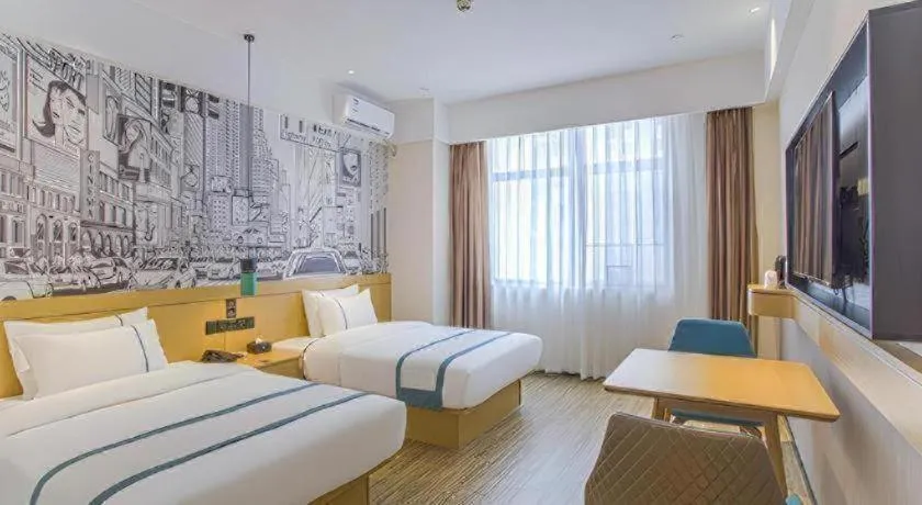 Bed in City Comfort Inn Nanning Huanan City