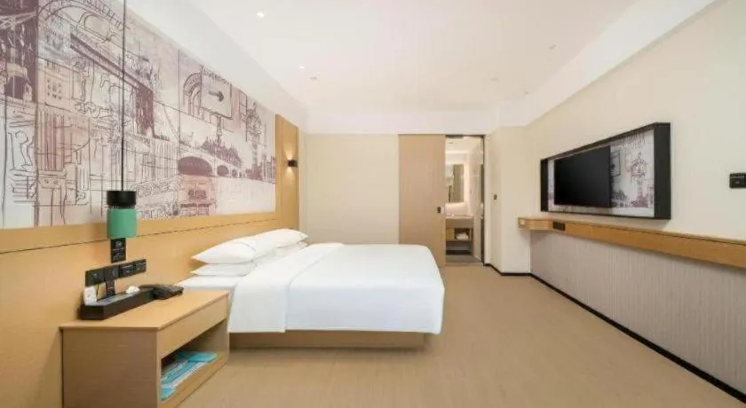 Bed in City Comfort Inn Nanning Huanan City