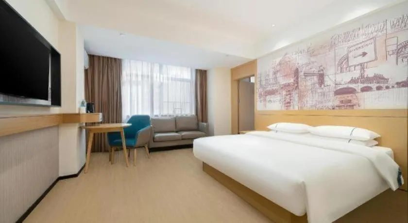 Bed in City Comfort Inn Nanning Huanan City