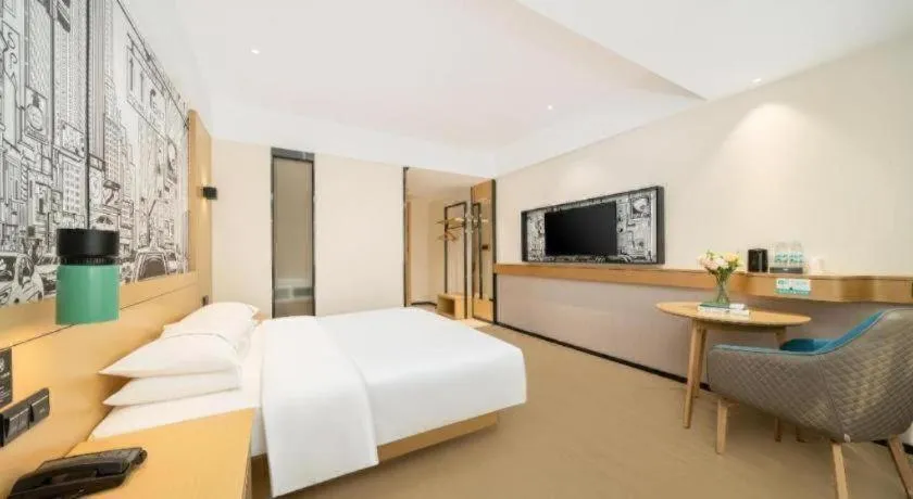 Bed in City Comfort Inn Nanning Huanan City