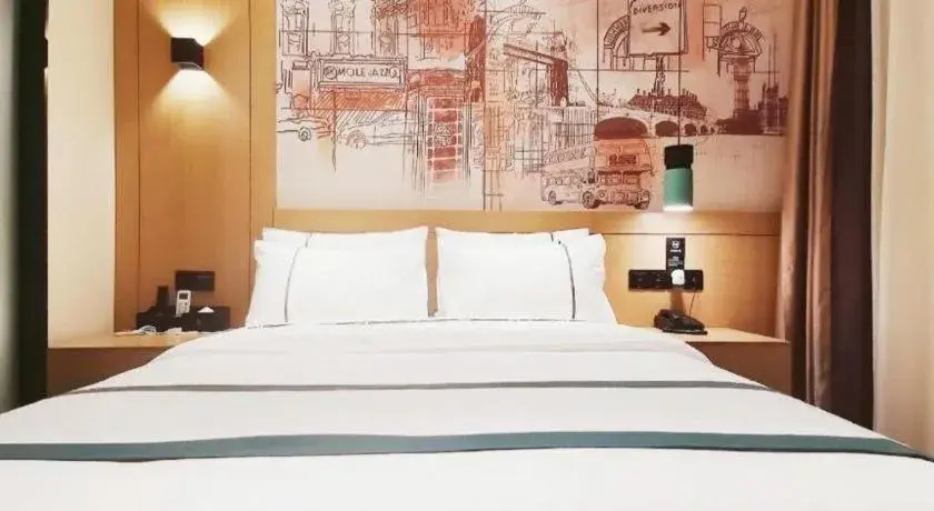 Bed in City Comfort Inn Qingyuan Yingde Heping North Road Bed in City Comfort Inn Qingyuan Yingde Heping North Road