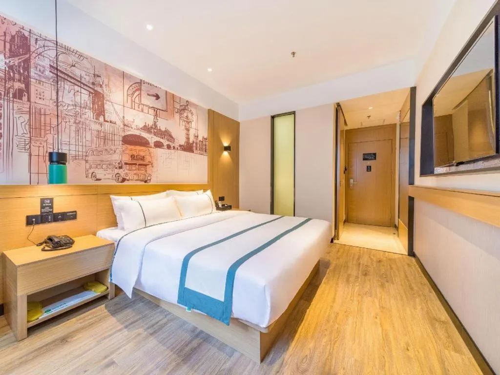 Bed in City Comfort Inn Qingyuan Yingde Heping North Road