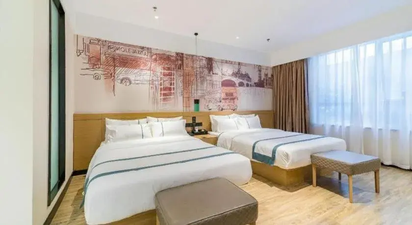 Bed in City Comfort Inn Qingyuan Yingde Heping North Road Bed in City Comfort Inn Qingyuan Yingde Heping North Road