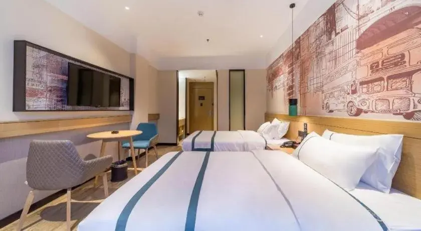 Bed in City Comfort Inn Qingyuan Yingde Heping North Road Bed in City Comfort Inn Qingyuan Yingde Heping North Road