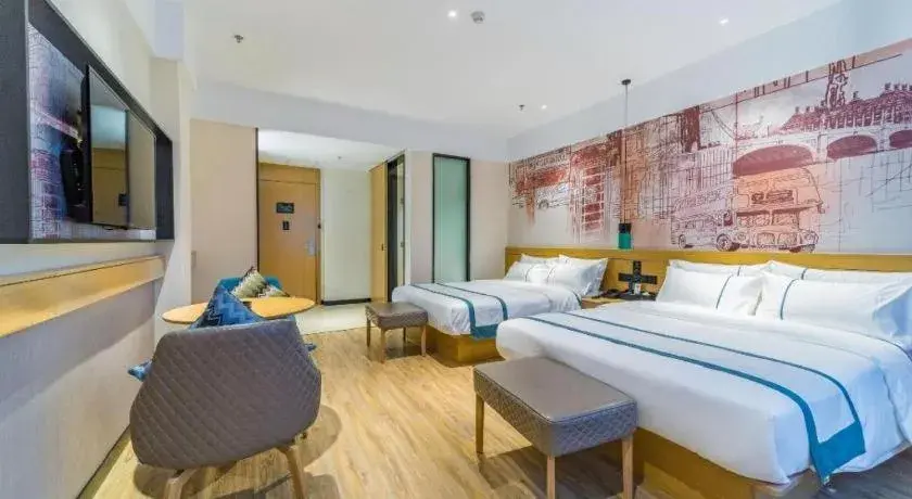 Bed in City Comfort Inn Qingyuan Yingde Heping North Road Bed in City Comfort Inn Qingyuan Yingde Heping North Road