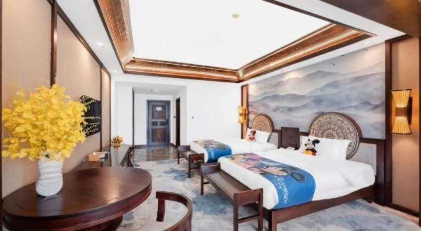 Bed in Immersing Hotels& Resort Guilin International Trade Exhibition Center