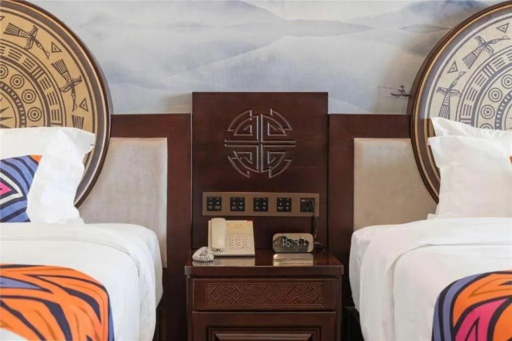 Bed in Immersing Hotels& Resort Guilin International Trade Exhibition Center