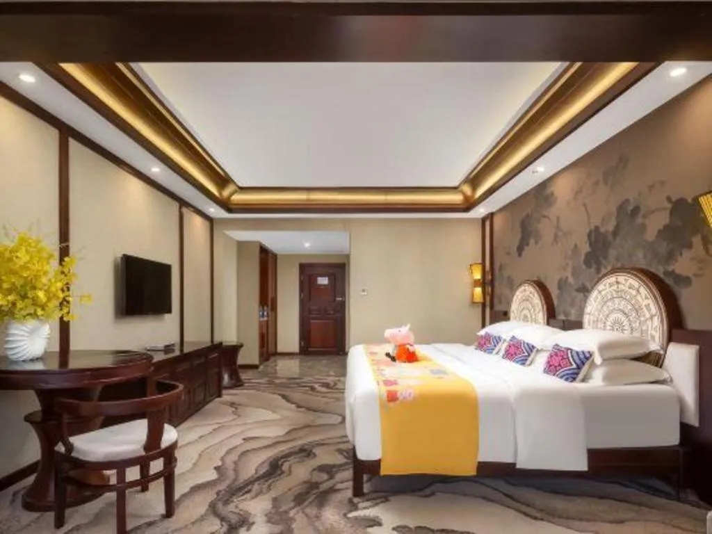 Bed in Immersing Hotels& Resort Guilin International Trade Exhibition Center