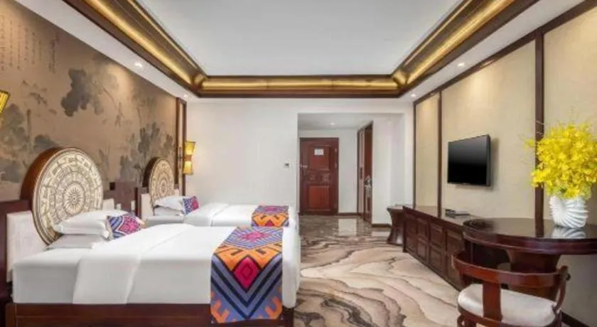 Bed in Immersing Hotels& Resort Guilin International Trade Exhibition Center