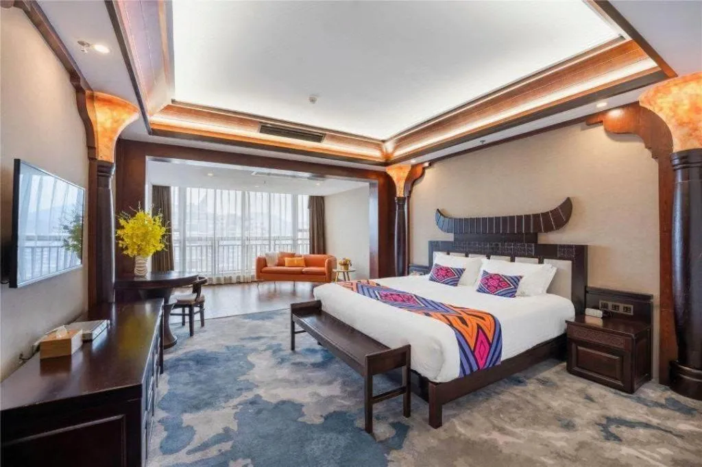 Bed in Immersing Hotels& Resort Guilin International Trade Exhibition Center