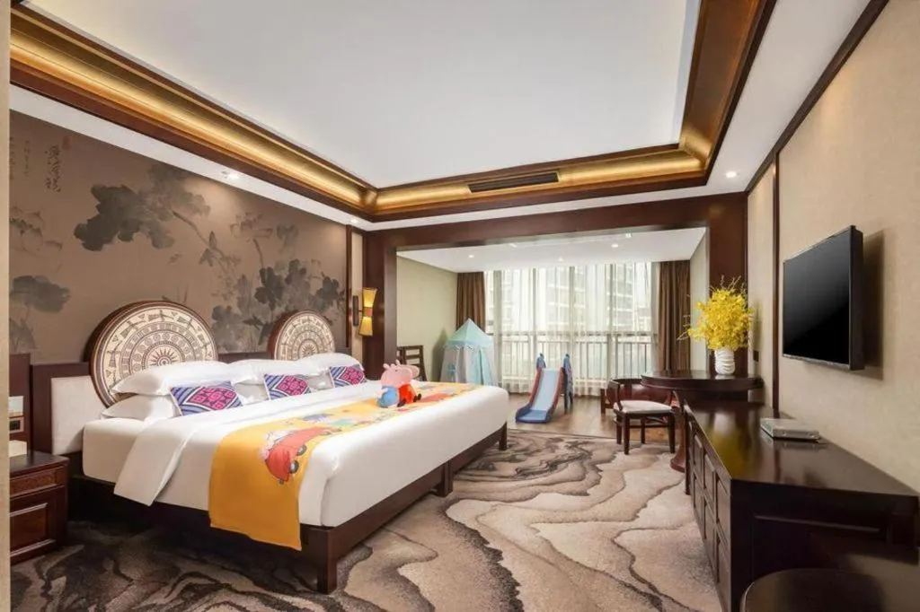 Bed in Immersing Hotels& Resort Guilin International Trade Exhibition Center