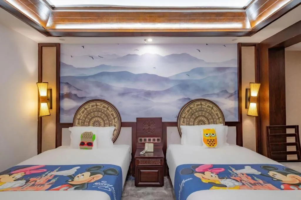 Bed in Immersing Hotels& Resort Guilin International Trade Exhibition Center