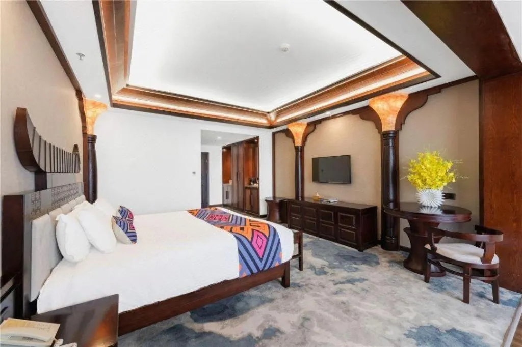 Bed in Immersing Hotels& Resort Guilin International Trade Exhibition Center