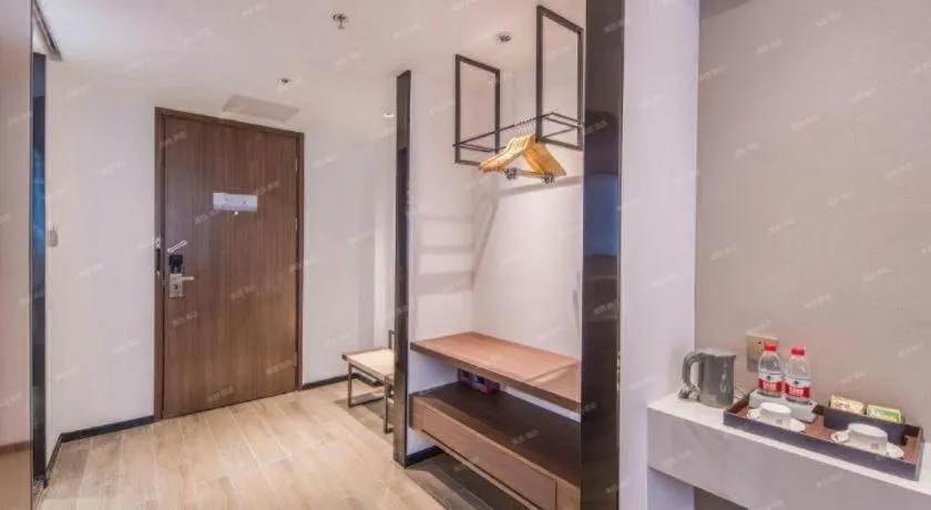 Bed in Borrman Hotel Hezhou High Speed Railway Station Guangming Avenue