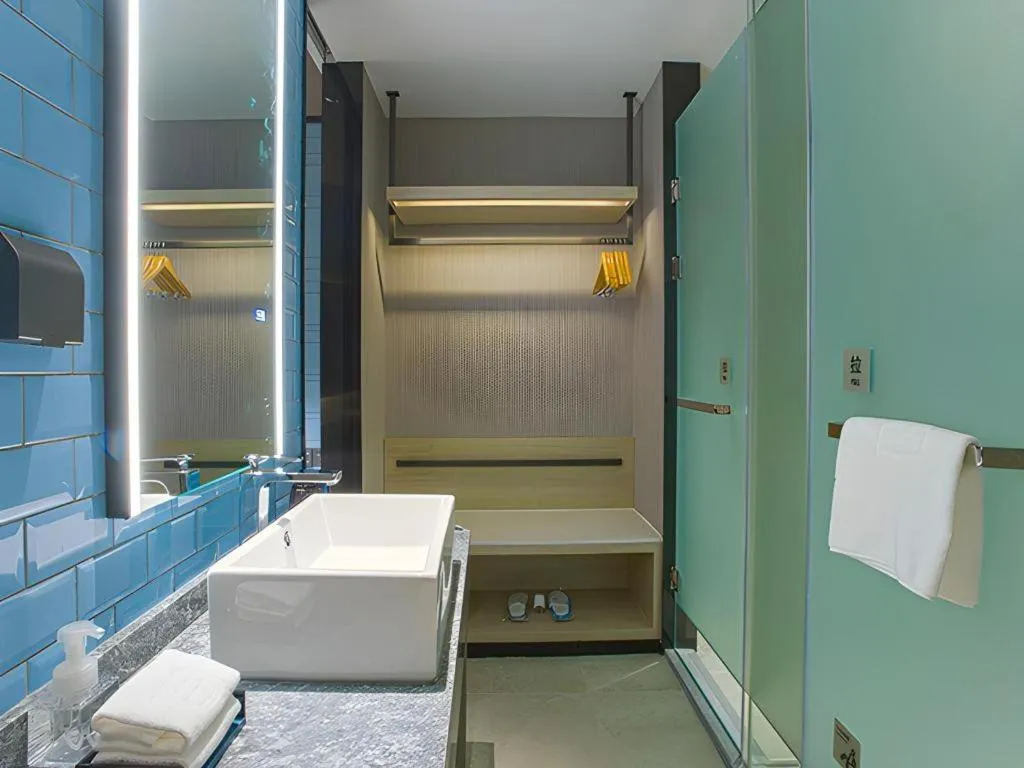 Bed in Echarm Hotel Liuzhou Liudong Wuling Liuzhou Automobile