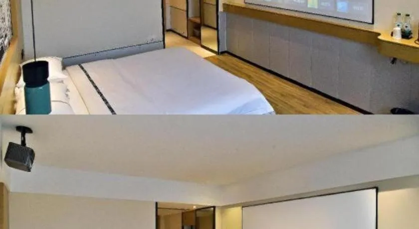 Bed in City Comfort Inn Jiyuan Jishui Avenue Jigang