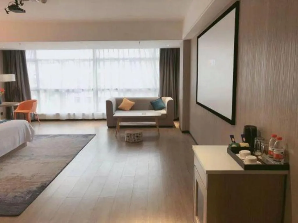 Bed in Borrman Hotel Changsha Meixi Lake West Bus Station Lugu