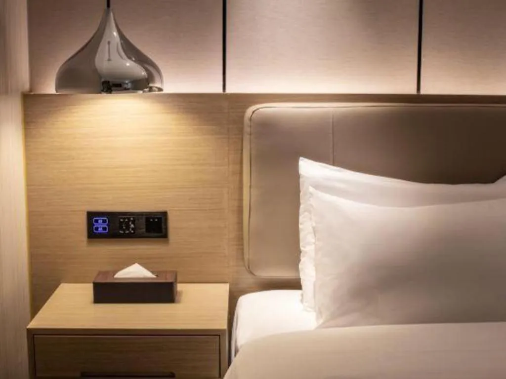 Bed in Borrman Hotel Changsha Meixi Lake West Bus Station Lugu