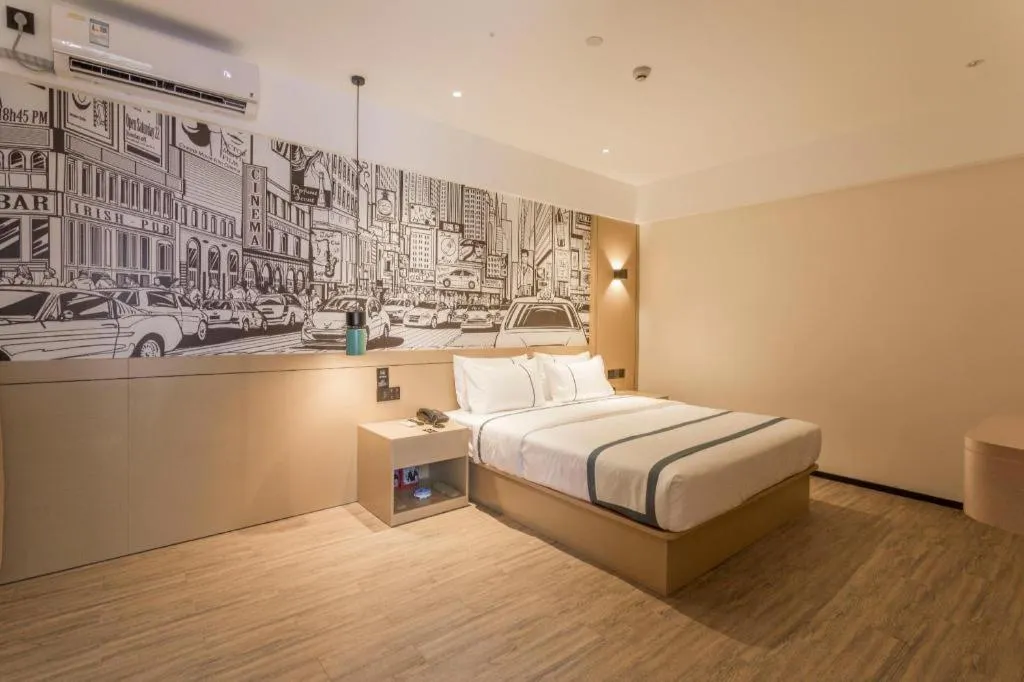 Bed in City Comfort Inn Fangchenggang Qisha