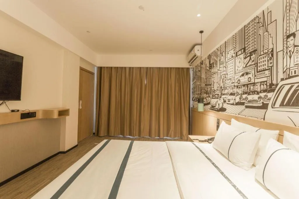 Bed in City Comfort Inn Fangchenggang Qisha