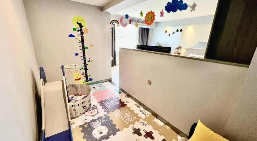 Bed in Borrman Hotel Fangchenggang Qisha