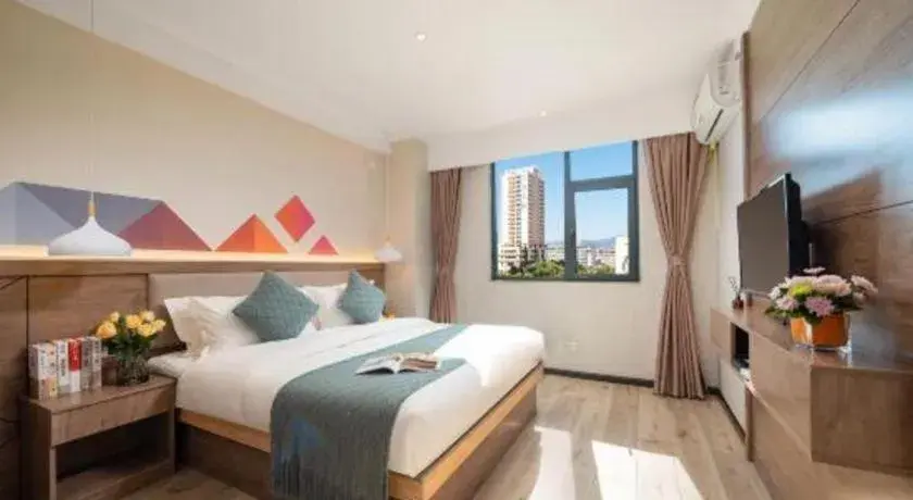 Bed in Borrman Hotel Yuxi Yuxing Road Bed in Borrman Hotel Yuxi Yuxing Road