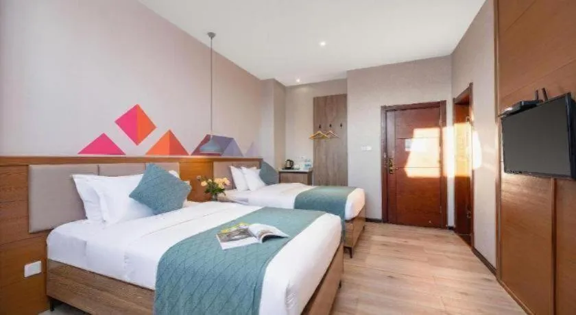 Bed in Borrman Hotel Yuxi Yuxing Road