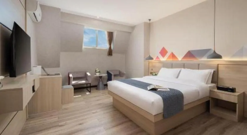 Bed in Borrman Hotel Yuxi Yuxing Road