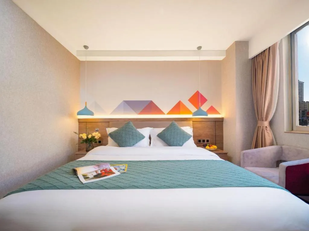 Bed in Borrman Hotel Yuxi Yuxing Road