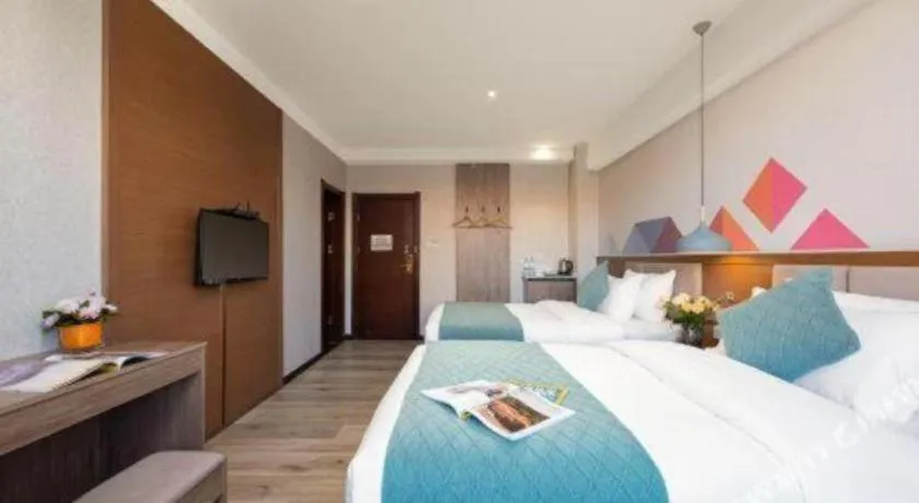 Bed in Borrman Hotel Yuxi Yuxing Road