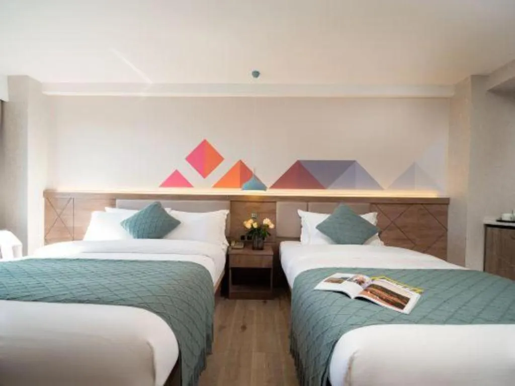 Bed in Borrman Hotel Yuxi Yuxing Road