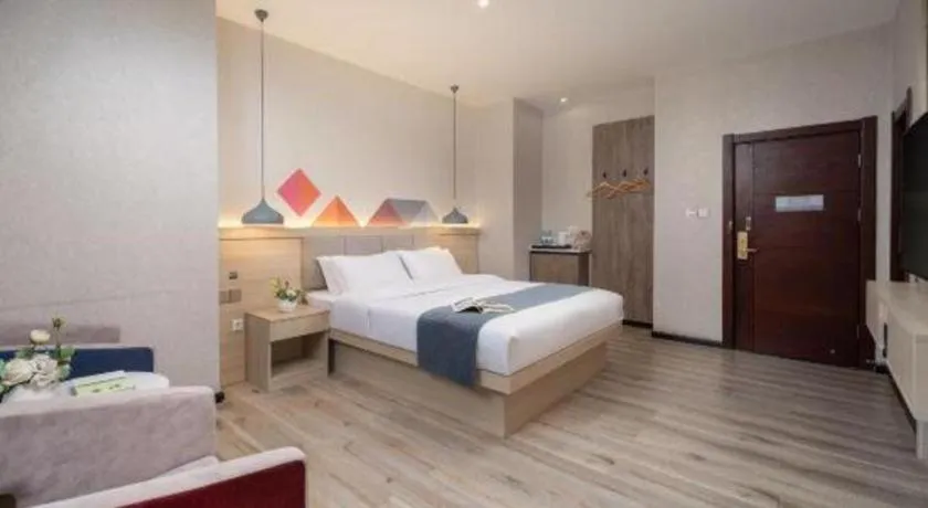 Bed in Borrman Hotel Yuxi Yuxing Road