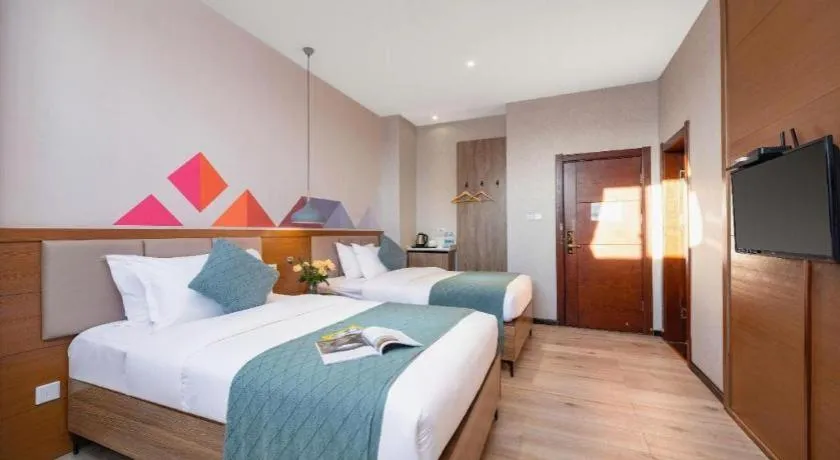 Bed in Borrman Hotel Yuxi Yuxing Road