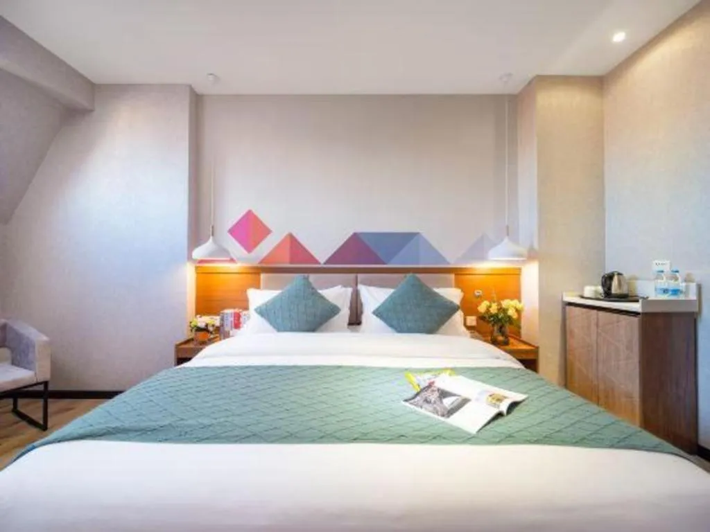 Bed in Borrman Hotel Yuxi Yuxing Road