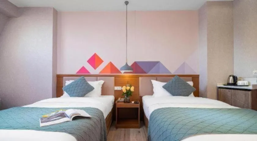 Bed in Borrman Hotel Yuxi Yuxing Road