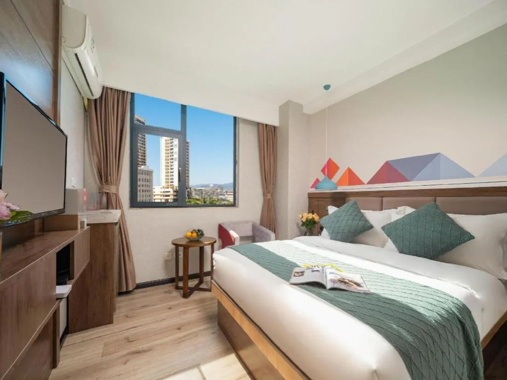 Bed in Borrman Hotel Yuxi Yuxing Road