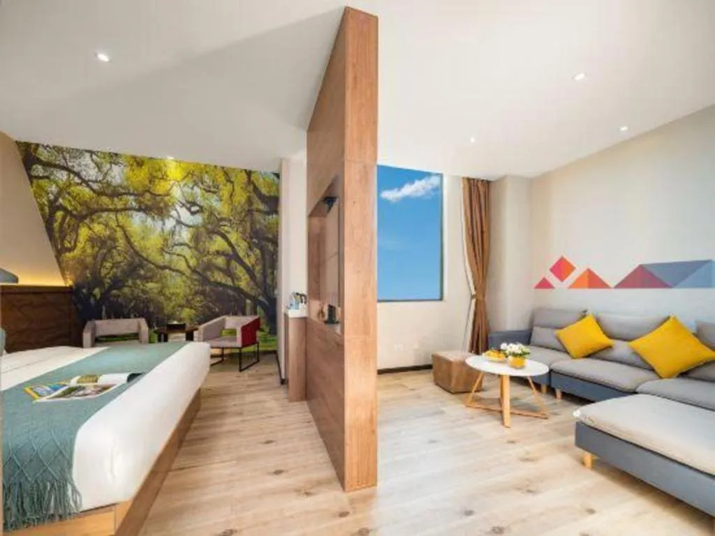 Bed in Borrman Hotel Yuxi Yuxing Road