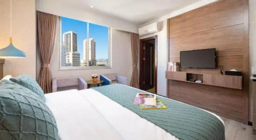 Bed in Borrman Hotel Yuxi Yuxing Road Bed in Borrman Hotel Yuxi Yuxing Road