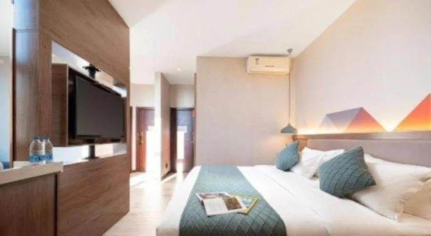 Bed in Borrman Hotel Yuxi Yuxing Road