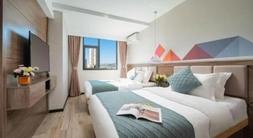 Bed in Borrman Hotel Yuxi Yuxing Road