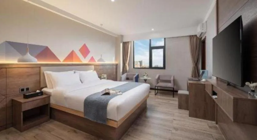 Bed in Borrman Hotel Yuxi Yuxing Road