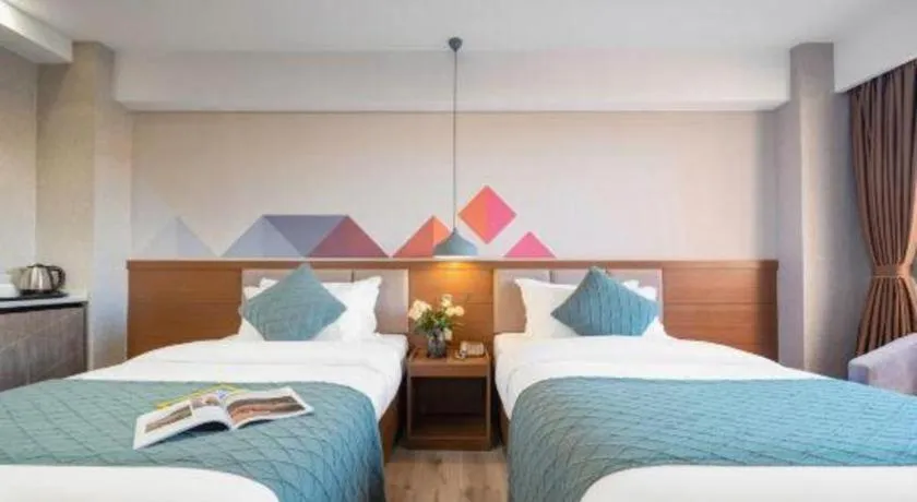 Bed in Borrman Hotel Yuxi Yuxing Road