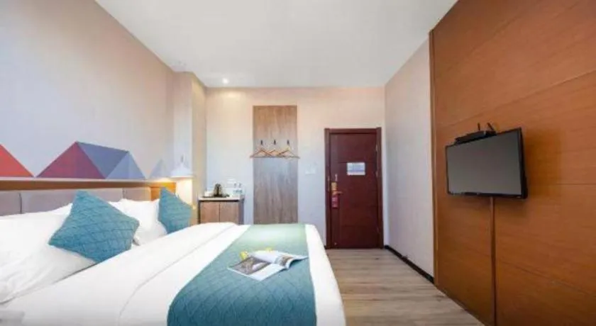 Bed in Borrman Hotel Yuxi Yuxing Road