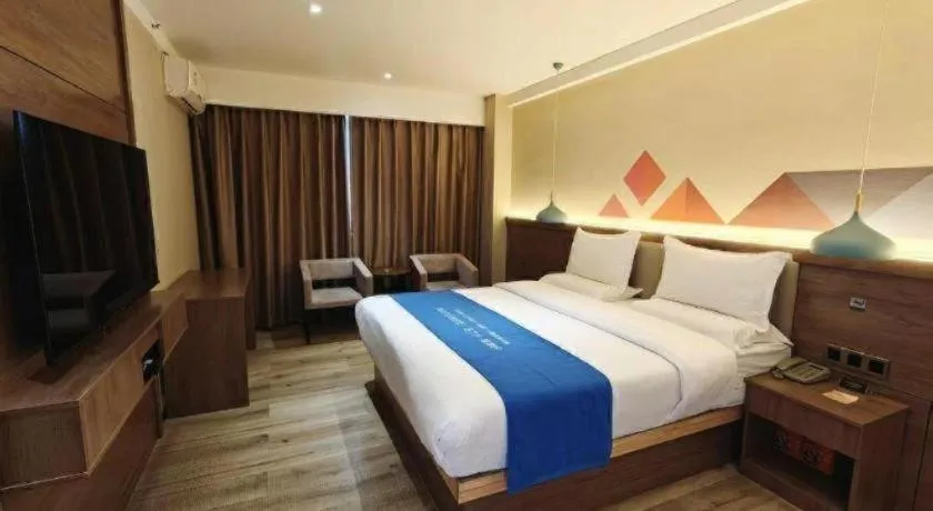 Bed in Borrman Hotel Yuxi Yuxing Road