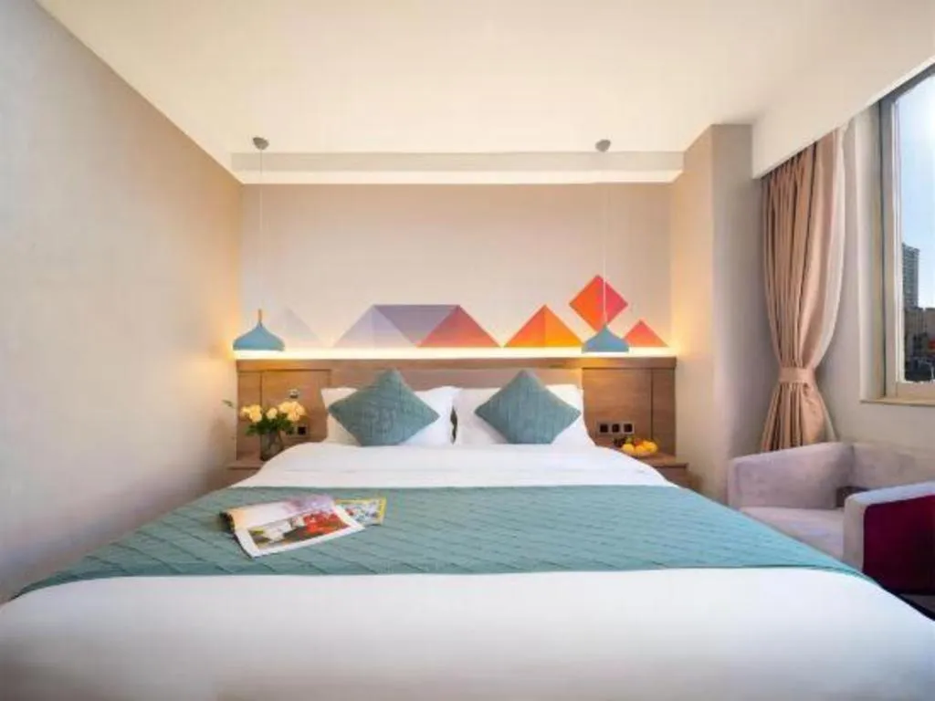 Bed in Borrman Hotel Yuxi Yuxing Road