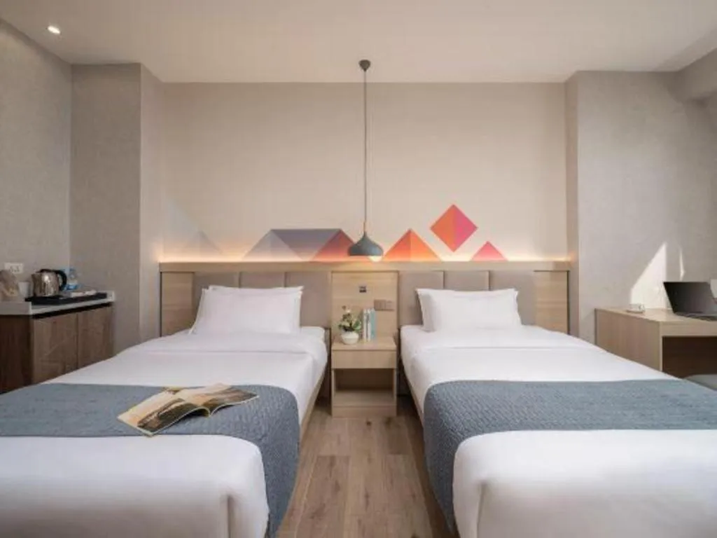 Bed in Borrman Hotel Yuxi Yuxing Road