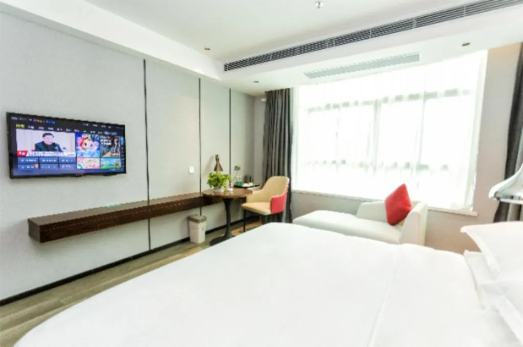 Bed in Borrman Hotel Yunfu Xinxing County Bus Station